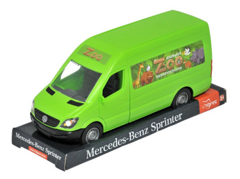 Машинка Tigres 39715 Mercedes-Benz Sprinter грузовой зеленый 1:24