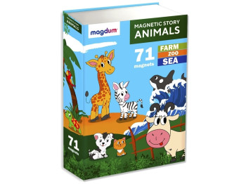 Магнітна гра Animals. Magdum ML4032-01 EN