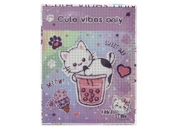Алмазна мозаїка Kidis Кошеня, 20×25 см, на полотні
