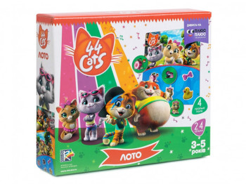 Игра настольная, Лото, 44 Кота, Vladi Toys