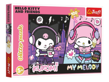 Пазли Trefl Hello Kitty and Friends Правила Куромі, 160 елементів