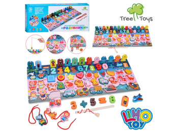 Дерев'яна іграшка Багатофункціональна дошка. Tree Toys MD 0816