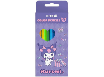 Карандаши цветные, 12 штук Kuromi, Kite