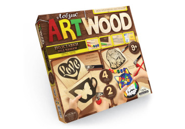 Набор для творчества Выпиливание подставки под чашку лобзиком ARTWOOD, Danko Toys
