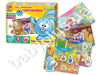 Обучарики Где чей домик, Vladi Toys