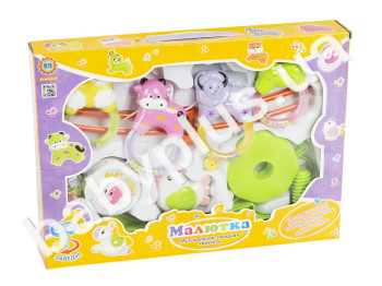 Карусель на ліжечко Заводна музична. Metr+ M 1242 U/R