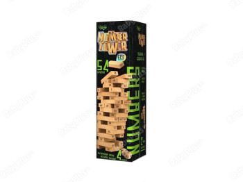 Настольная игра NUMBER TOWER. Danko Toys NT-01 УЦЕНКА