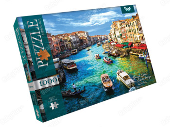 Пазлы Grand Canal From Rialto Bridge, 1000 элементов, Danko Toys
