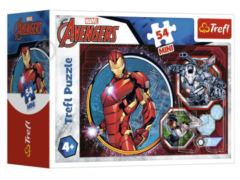 Пазли Trefl Mini The Avengers Герої, 54 елементи, Trefl 19615
