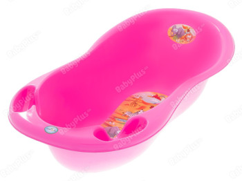 Ванночка Сафарі з термометром Рожева 102 см. Tega Baby SF-005-127