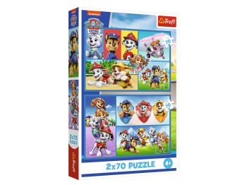 Пазли 2 в 1 Trefl Paw Patrol Правила патруля, 2х70 елементів