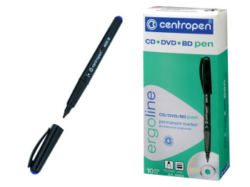 Маркер CD-Pen ergoline синій 1 мм. Centropen 4606/03