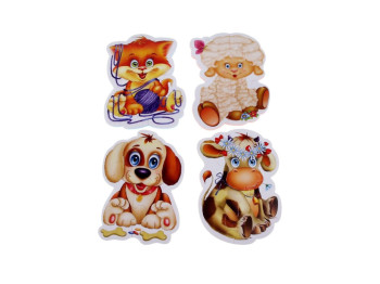 Мягкие Беби пазлы Домашние любимцы, Vladi Toys