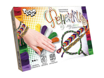 Набор для творчества Фенечки из мулине, Danko Toys