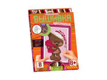 Набор для творчества Вышивка Крестиком эконом, Danko Toys