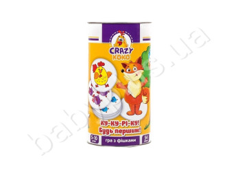 Игра в тубусе Ку-ка-ре-ку!, Vladi Toys