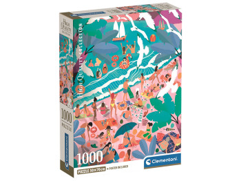 Пазлы Фантастический солнечный берег Clementoni, 1000 элементов
