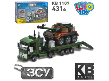 Конструктор військова техніка. Limo Toy KB 1107. 431 деталь