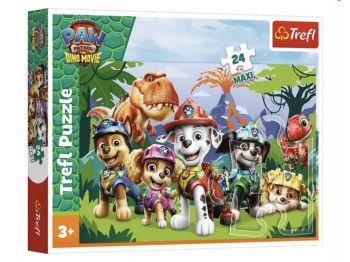 Пазли Trefl 24 Maxi PAW Patrol «Доісторична дружба», 24 елементи