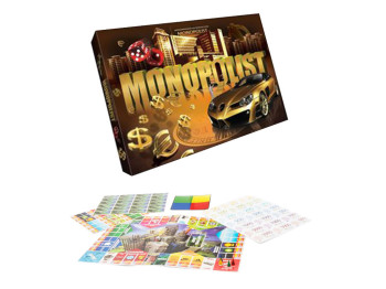 Настільна гра економічна Monopolist, Danko Toys SPG08-02-U