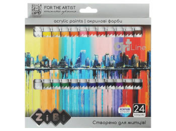 Фарби акрилові ART Line 24 кольори х 12мл