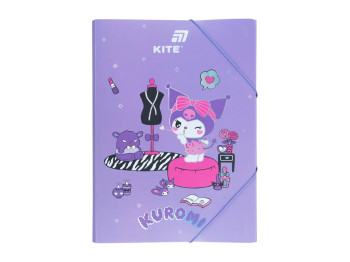 Папка на резинке Kite Kuromi HK25-247-1, формат A4, полипропилен, Kite
