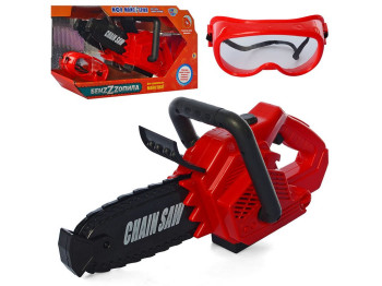 Бензопила игрушечная Chain Saw M 5526, 30 см, подвижная лента, Limo Toy