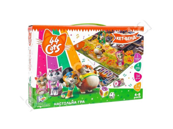 Игра настольная 44 Коты, Кэт-бэнд, Vladi Toys