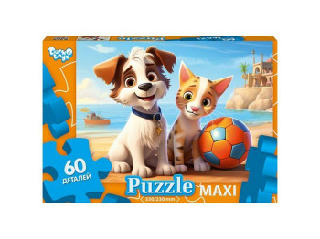 Пазлы 60 элементов MAXI, Danko Toys