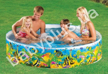 Бассейн каркасный Касатки Intex 58461