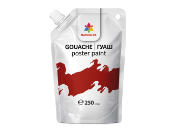 Гуашь Красная, 250 мл