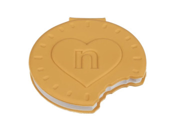 Блокнот нелінований Cookie, 90x90 мм, 80 аркушів, ароматизована обкладинка, ZiBi