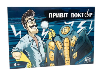 Настільна гра "Привіт лікарю", 4+, Strateg