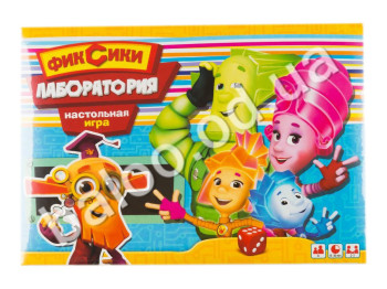Настольная игра маленькая Фиксики, Лаборатория, Danko Toys