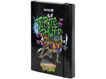 Папка для тетрадей на резинке, картон, формат B5, дизайн Tales of the TMNT, Kite