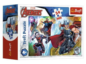 Пазли Trefl Mini The Avengers Герої, 54 елементи, Trefl 19616