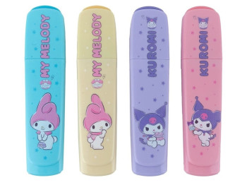 Набор текстовых маркеров Highlighter Куроми 4 шт, Kuromi, Kite