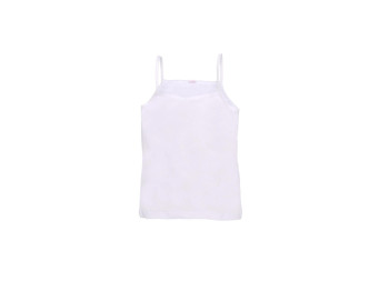 Майка детская для девочки белая, Рост 128, Татошка