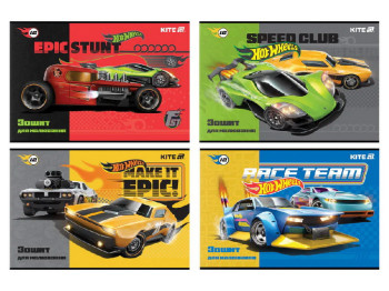 Тетрадь для рисования на 12 листов, Hot Wheels, упаковка 20шт (цена за 1шт)