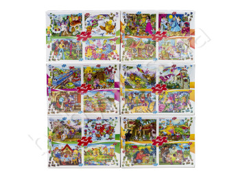 Пазлы 4в1 120 элементов, Danko Toys