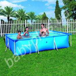 Басейн каркасний прямокутний Bestway 56043