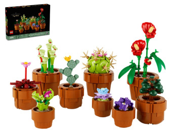 Конструктор LEGO Botanicals Миниатюрные растения, 758 деталей