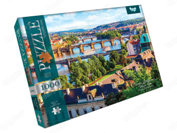 Пазлы Charles Bridge over Vltava River, 1000 элементов, Danko Toys