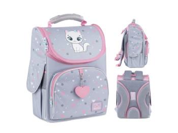 Рюкзак шкільний каркасний Kitten Princess, GoPack
