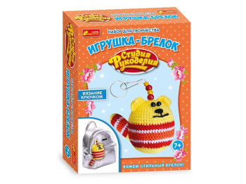 Набір для творчості В'язаний брелок Кіт, Ranok Creative