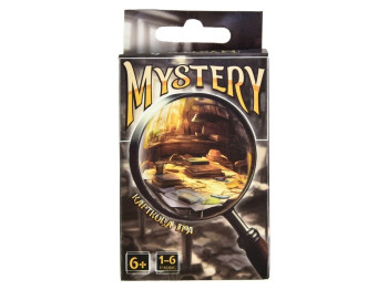 Карткова гра на уважність Mystery, картки 10 см, пошук предметів, Strateg