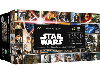 Пазл Trefl Prime UFT Star Wars Епічна колекція Всесвіту, 13500 елементів