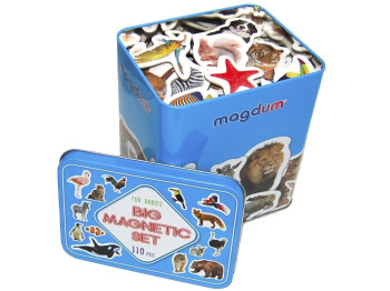 Набір магнітів 5in1 Animals only 110 шт. Magdum ML4032-24 EN