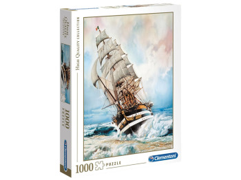 Пазлы Парусник Америго Веспуччи Clementoni, 1000 элементов