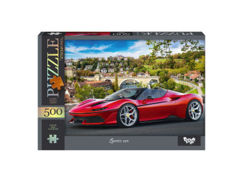 Пазлы Спортивный автомобиль, 500 элементов, Danko Toys